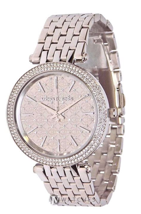 michael kors watch for woman silver|silver designer watches for women.